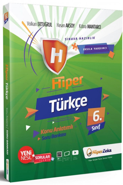 Hiper Zeka 6. Sınıf Türkçe Hiper Konu Anlatımlı Soru Bankası