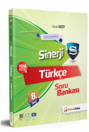 Hiper Zeka Yayınları 8. Sınıf Sinerji Türkçe Soru Bankası